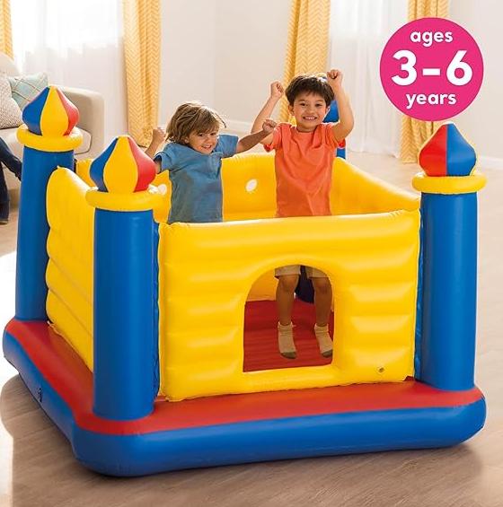  Castillo Inflable Bouncer, 69Lx69Wx53H pulg para niño