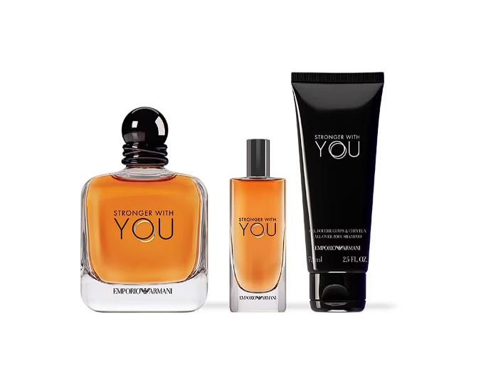  GIORGIO ARMANI  Kit eau de toilette Stronger With You para hombre