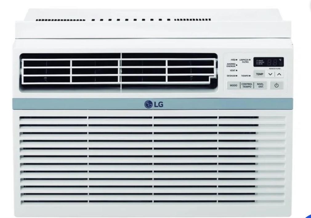 Aire Acondicionado Ventana LG 12,000 BTU´S 115V Mod. W121CE Solo Frío
