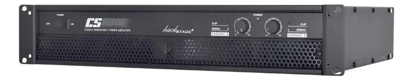 Amplificador Backstage Cs 8000 Color 52049 Potencia de salida RMS 720 W