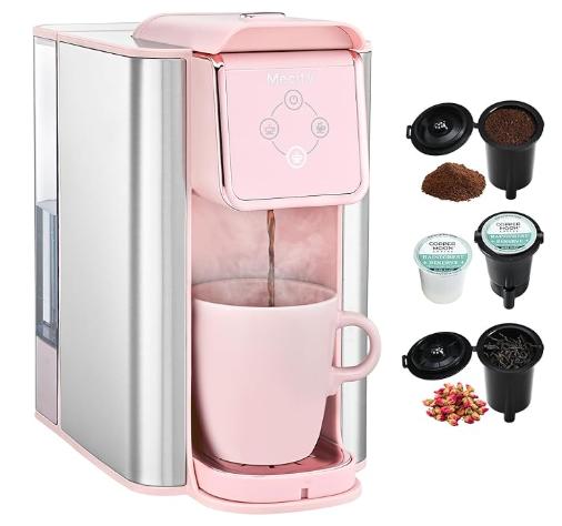 Cafetera rosa Capacidad 50 Onzas