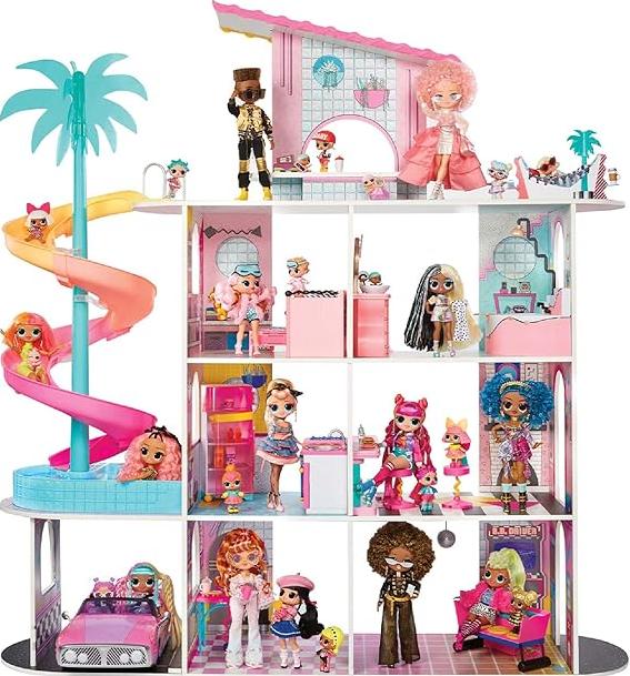 Casa de Muñecas Más de 85 Accesorios