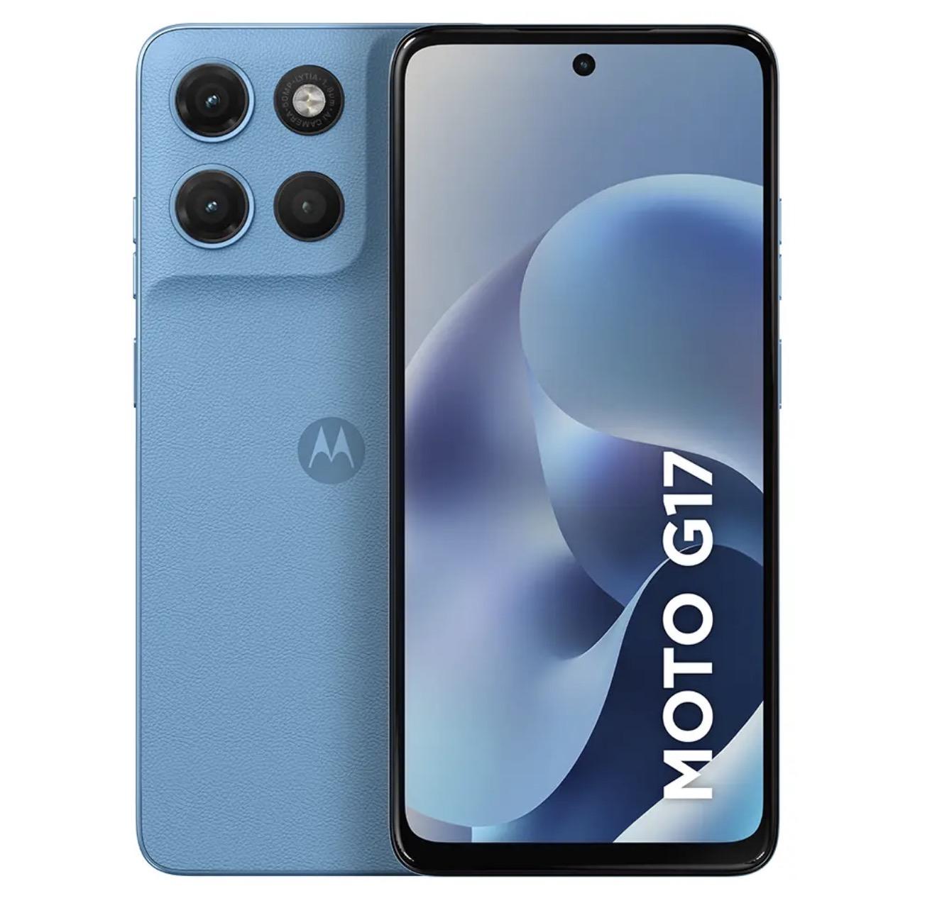 Celular Motorola G17 4G, 256 GB, 4 GB de Ram