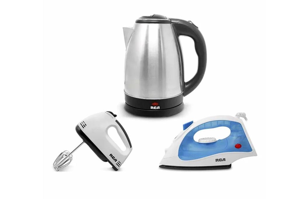 Combo RCA RC-BS con Tetera, Plancha y Batidora
