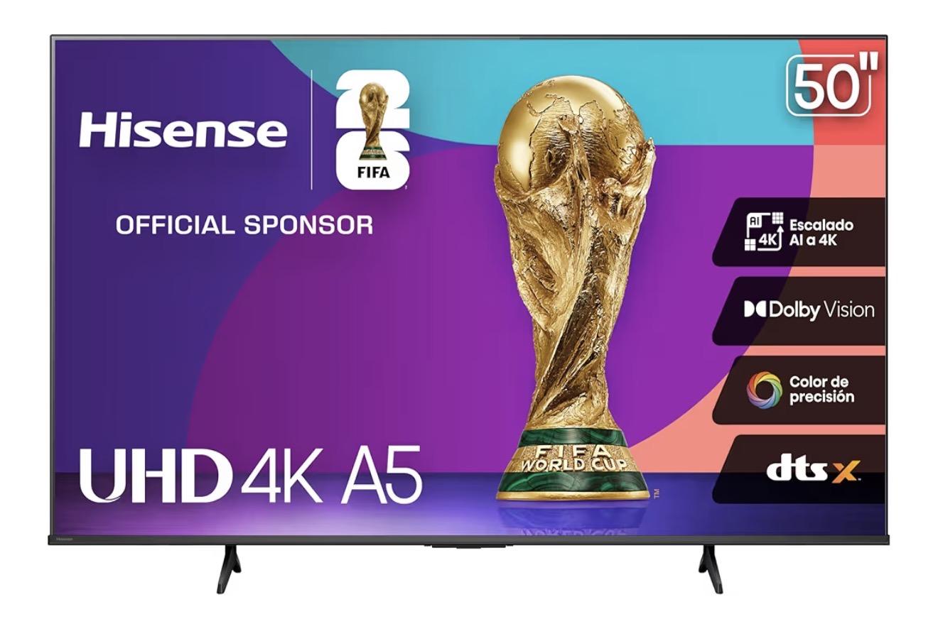 Hisense Smart TV Pantalla 50 Pulgadas LED 50A65NV Vidaa