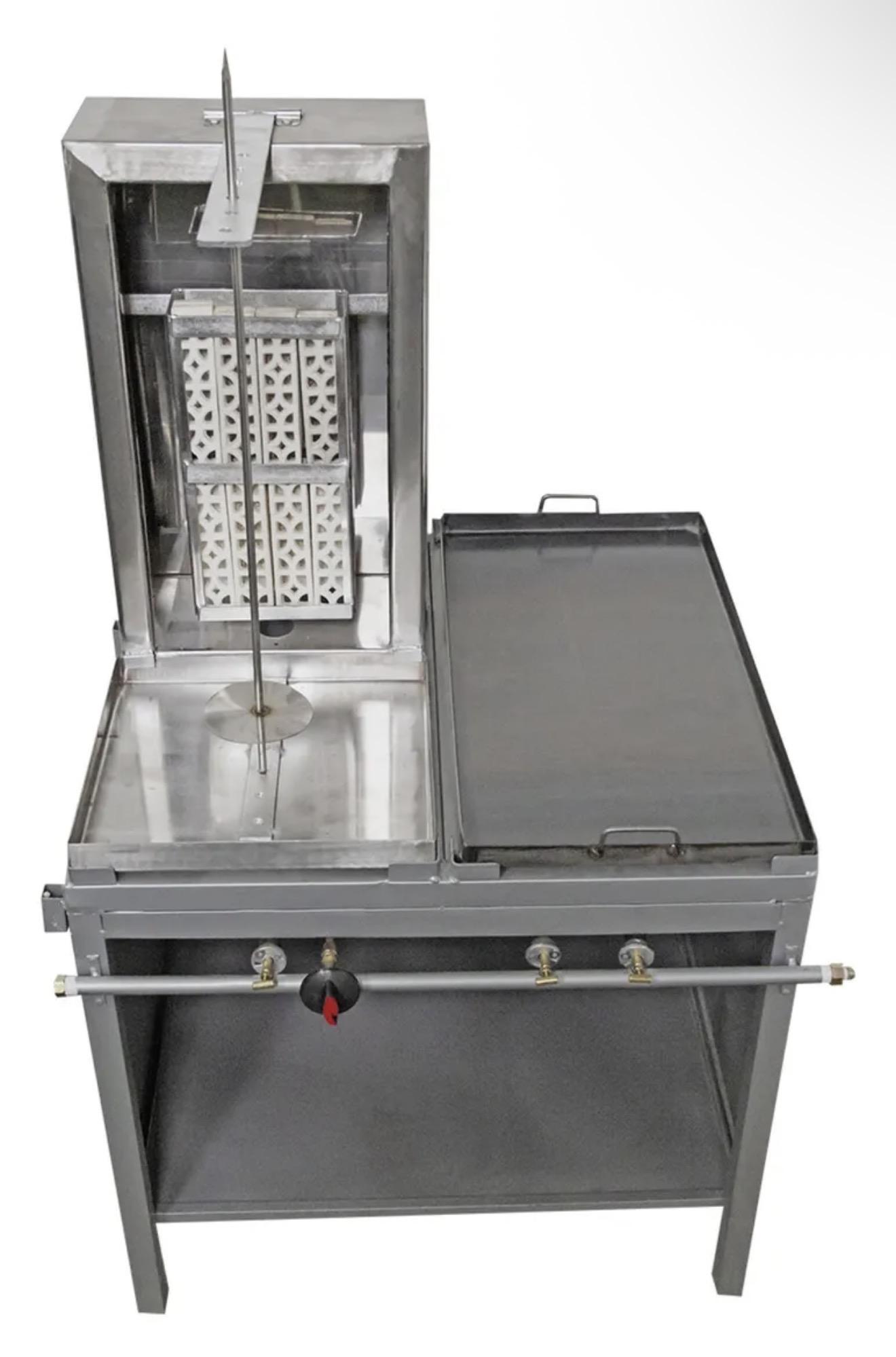 Horno Pastorero Para 8 Piedras Con Plancha