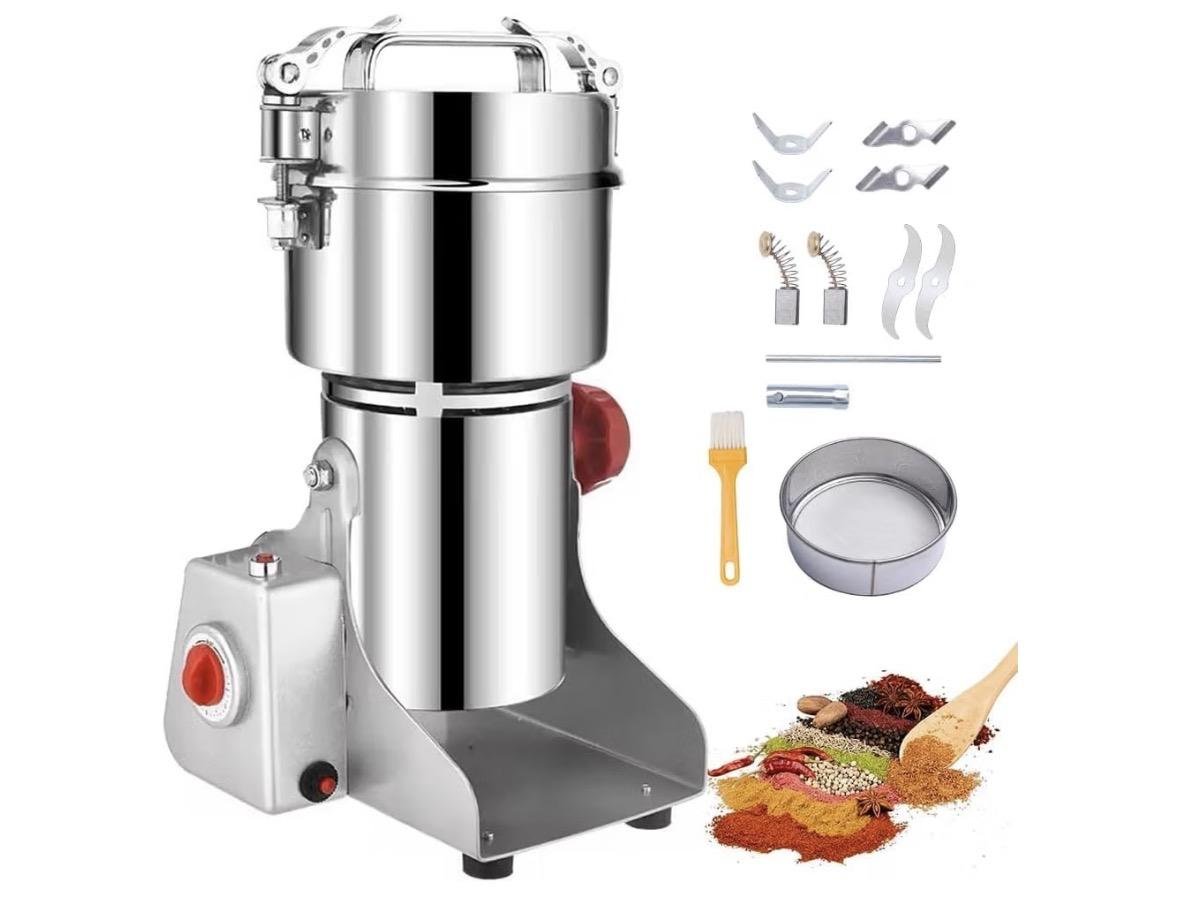 Molinillo Eléctrico Grano 800 g, 3000W y 110 V Cobre