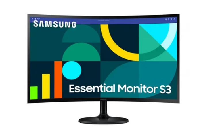 Monitor Samsung LED 27" Curvo Panel VA FHD Resolución 1920x1080