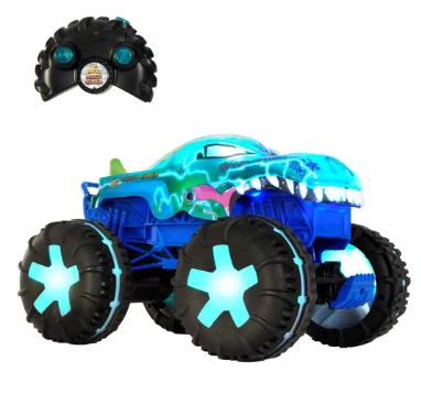 Monster Trucks A Control Remoto Mega Wrex Turquesa