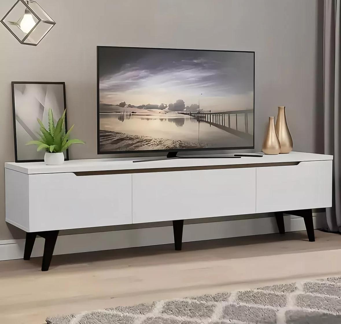 Mueble Mesa Para Tv Moderna Minimalista Resistente 160cm