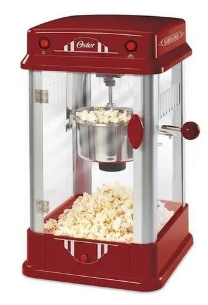 Máquina De Palomitas Oster Fpstpp7310 Roja 370w Color Rojo