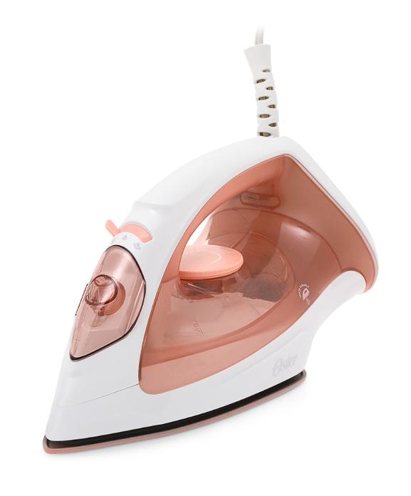 Oster Plancha de Vapor Ligera Fácil de Manejar Rosa GCSTBS3801
