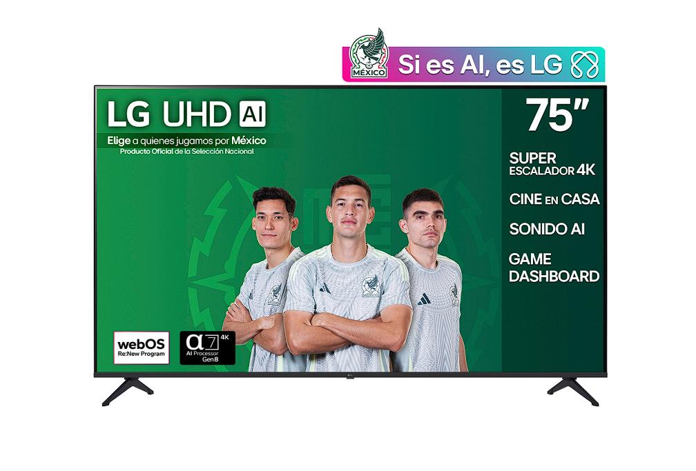 Pantalla Smart TV LG 75 Pulgadas UHD 75UA7500