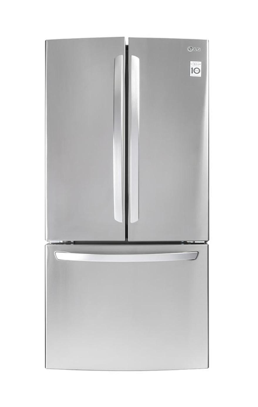 Refrigerador 22 Pies LG Acero Inoxidable