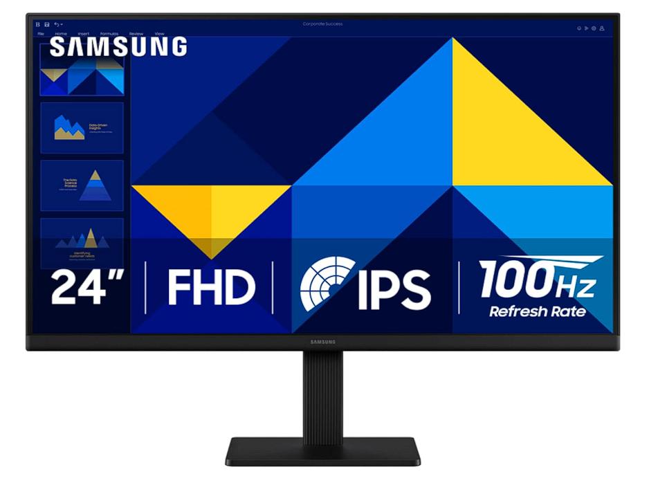Samsung Monitor Esencial de 24 Pulgadas (S30GD) con Panel IPS