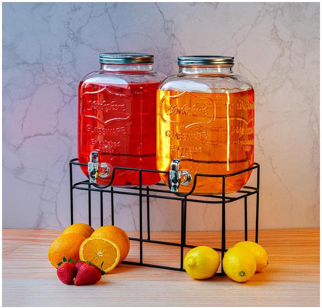 Set vitroleros de vidrio Top Choice