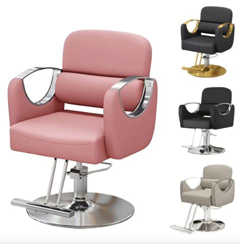 Silla De Barbero De Lujo Barbería Salón Salón De Belleza