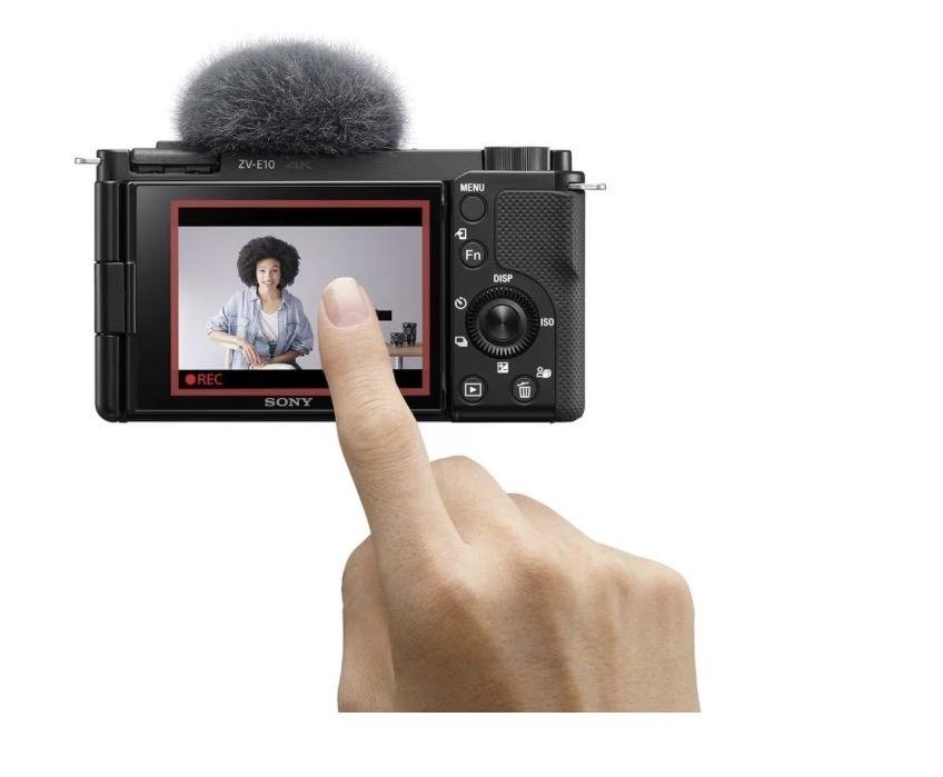 Sony Cámara Digital con Lente Intercambiable para Vloggers, Lente SELP1650 Versión 2