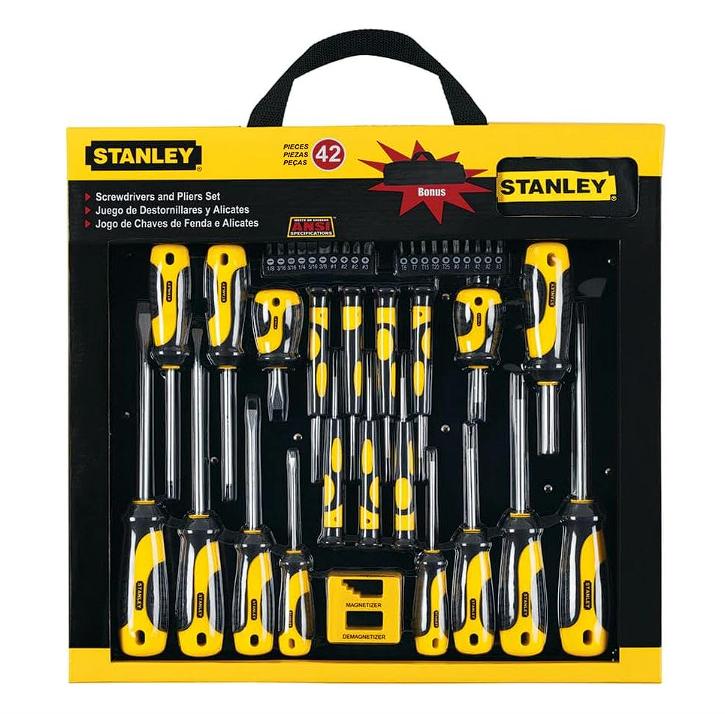 STANLEY Juego de Herramientas, Destornilladores, 42 Piezas, 62-113