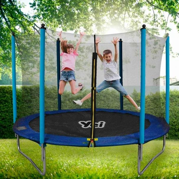 Trampolín YEI Brincolin 8 Pies Red Seguridad Resortes