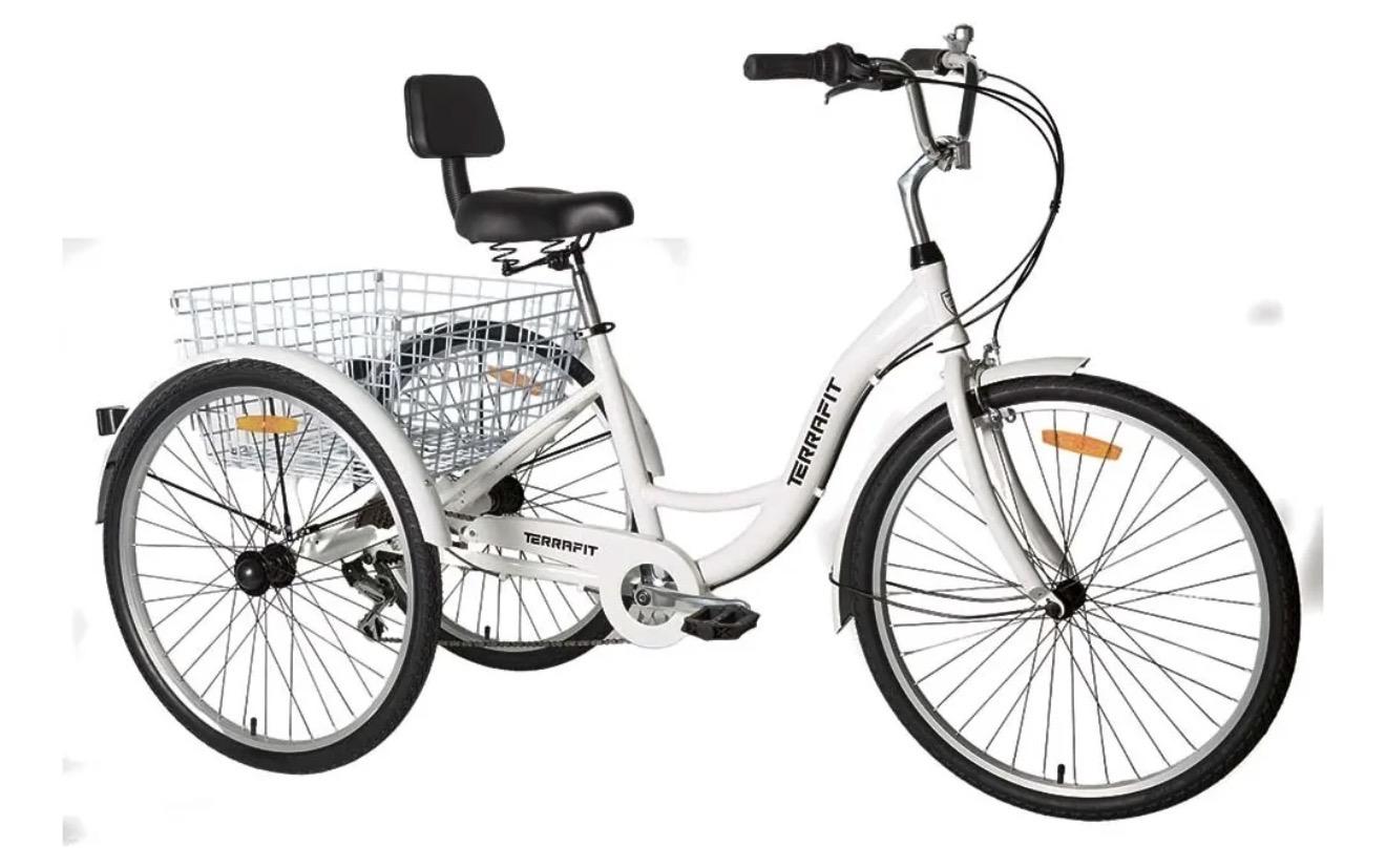 Tricicleta Triciclo Para Adulto Rodada 26 Shimano Velocidade