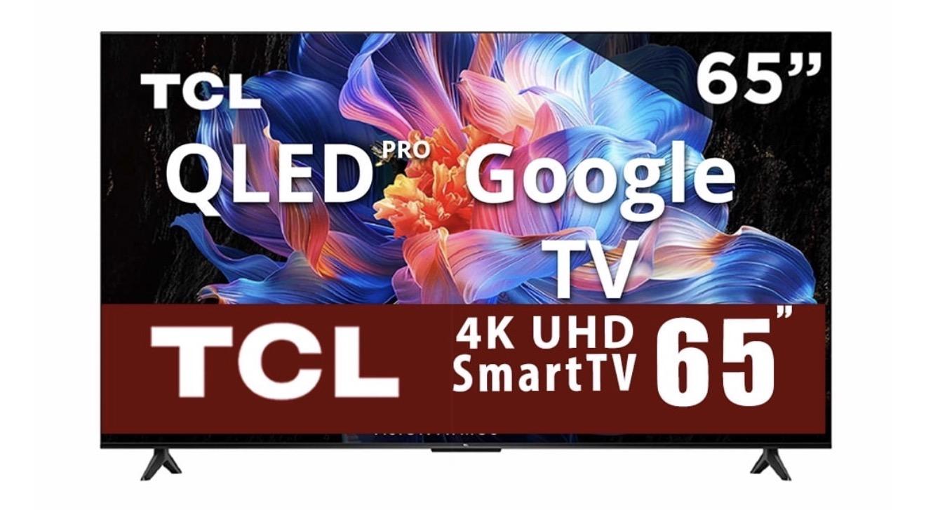 TV TCL Pantalla 65 Pulgadas QLED 4k Smart Google TV 65Q51KG