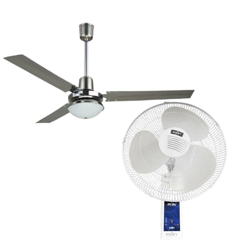 Ventilador De Techo Masterfan Centauro + Ventilador Pared Man