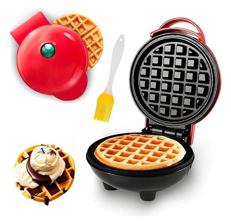 Waflera Redonda Eléctrica Antiadherente